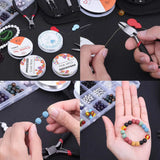 Jewelry Making Kit DIY Bracelet Necklace Tool Bag Accessories