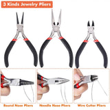 Jewelry Making Kit DIY Bracelet Necklace Tool Bag Accessories
