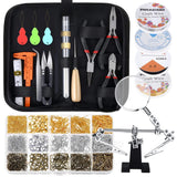 Jewelry Making Kit DIY Bracelet Necklace Tool Bag Accessories