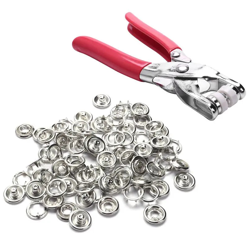 Pliers With Snap Copper Snap Buttons Claw Buckle Installation Tool