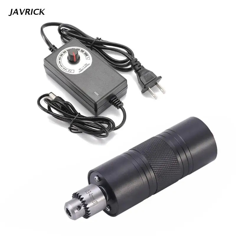 Electric Drill with Drill Bits for Resin Wood Jewelry Making