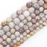Plum Blossom Tourmaline Round Loose Beads 6/8/10MM