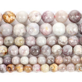 Plum Blossom Tourmaline Round Loose Beads 6/8/10MM