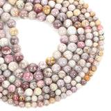 Plum Blossom Tourmaline Round Loose Beads 6/8/10MM