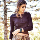 Beaded Wrap Bracelet for Women Ethnic Natural Stone Hematite 5Strands