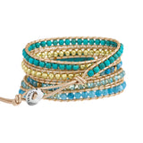 Third Eye Chakra Wrap Bracelet December Birthstone