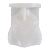 3D Plump Woman Candle Silicone Mold Pregnant Shy Lady Soap Aroma Home Decor