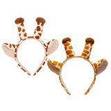 Giraffe Ears and Horns Headband Funny Animal Cosplay Hair Hoop