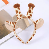 Giraffe Ears and Horns Headband Funny Animal Cosplay Hair Hoop