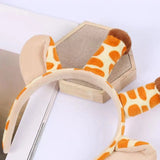 Giraffe Ears and Horns Headband Funny Animal Cosplay Hair Hoop
