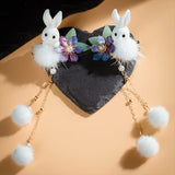 Rabbit Shaped Bute Hair Clips For Women