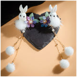 Rabbit Shaped Bute Hair Clips For Women
