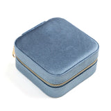 Velvet Small Jewelry Box Necklace Ring Earrings Storage Organizer