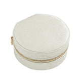 Plush Velvet Small Jewelry Box Necklace Ring Storage Organizer