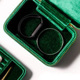 Plush Velvet Travel Jewelry Organizer