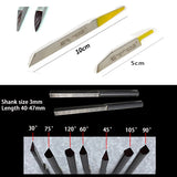 Pneumatic Carving Knives Jewelry Engraving Tungsten Steel Graver