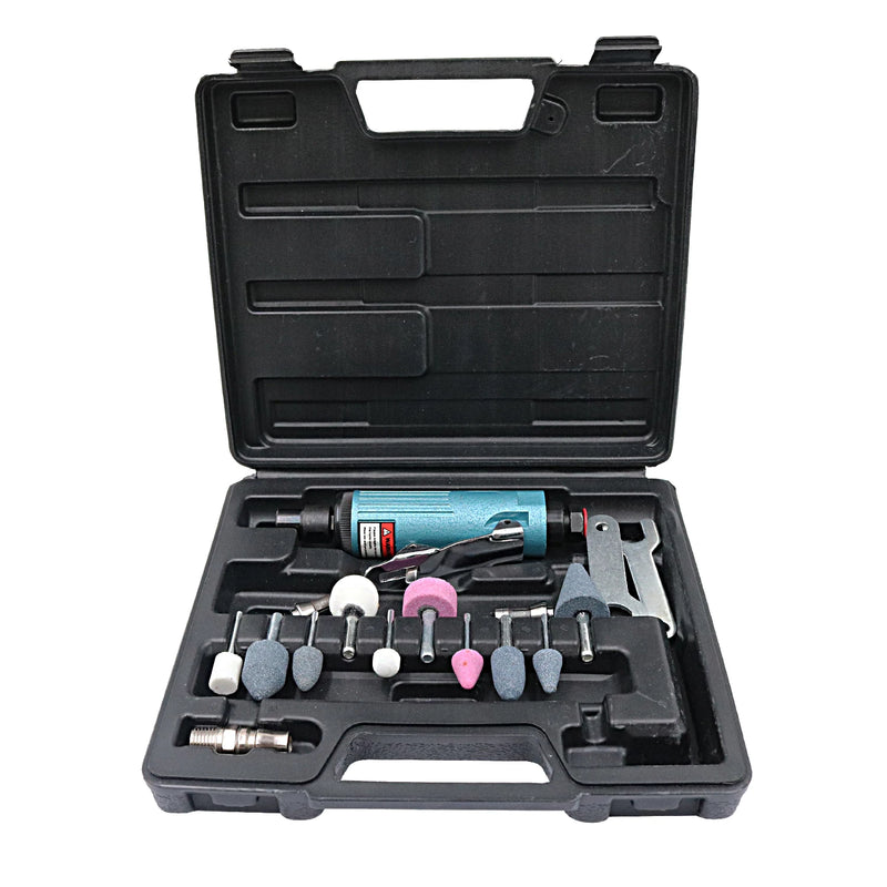 Pneumatic Engraving Kit Grinding Polish Stone 14 Pieces