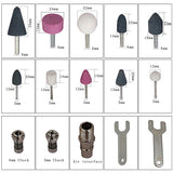 Pneumatic Engraving Kit Grinding Polish Stone 14 Pieces