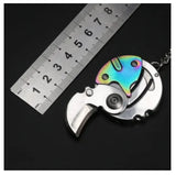 Pocket Fold Mini Coin Screwdriver Keychain Tool
