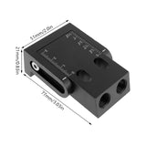 Pocket Hole Jig Kit Drill Locator Oblique Hole Holder Kit