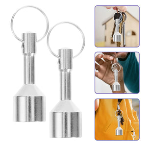 Pocket Magnet Key Keychains Tester Jewelry Magnetic Holder Silver Jewellery