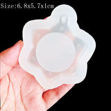 Pocket Watch Tag Keychain Mold DIY Epoxy Resin Mold Shaker Mold