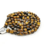 Tiger's Eye Tasbih 99 Beads for Ramadan Eid Mubarak