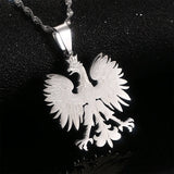 Poland Eagle Pendant Necklace for Women