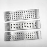 Poland Warehouse Tungsten Carbide Wire Drawplate Jewelry Making Tool
