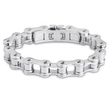 Stainless Steel Bike Motorcycle Chain Men's Bracelet