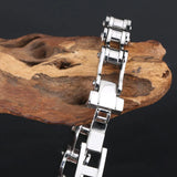 Stainless Steel Bike Motorcycle Chain Men's Bracelet