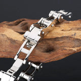 Stainless Steel Bike Motorcycle Chain Men's Bracelet