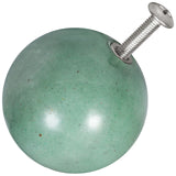 Crystal Stone Ball Drawer Cabinet Pulls Knobs Brass Handle