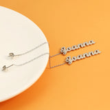 Personalized Name Earrings Stainless Steel Studs