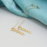 Personalized Name Earrings Stainless Steel Studs