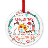 Customize Pattern DIY Ceramics Ornament Christmas Decorations