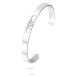 PolishedPlus Faith DIY Stainless Steel Letter Bracelet