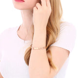 PolishedPlus Faith DIY Stainless Steel Letter Bracelet