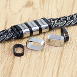 PolishedPlus Men Bracelet Stainless Steel Chain Bangle