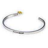 LOVE Letter Titanium Birth Stone Bracelet Personalized for Women