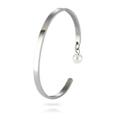 LOVE Letter Titanium Birth Stone Bracelet Personalized for Women