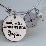 PolishedPlus Inspirational Adjustable Bangle Bracelet for Women