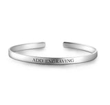 Customizable Steel Bracelet for Her