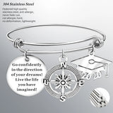 PolishedPlus Dreams Bracelet - Custom Stainless Steel Bangle