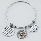 PolishedPlus Dreams Bracelet - Custom Stainless Steel Bangle