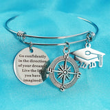 PolishedPlus Dreams Bracelet - Custom Stainless Steel Bangle