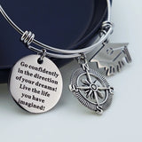 PolishedPlus Dreams Bracelet - Custom Stainless Steel Bangle