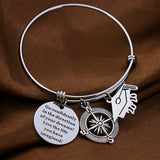 PolishedPlus Dreams Bracelet - Custom Stainless Steel Bangle
