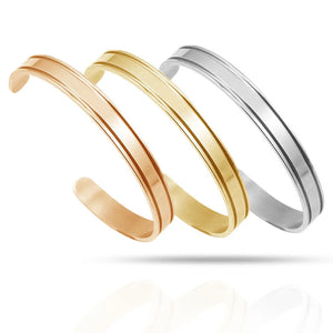 PolishedPlus Stainless Steel Bangle for Women