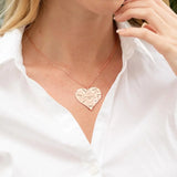 PolishedPlus Family Names Puzzle Necklace Mother's Gift